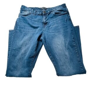 Retrofit Brand Men's 32x30 Dark Blue Stretch‎ Straight Bootcut Denim Jeans